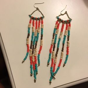 Beaded Boho Earrings